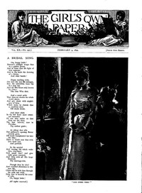 Cover of The Girl's Own Paper, Vol. XX. No. 997, February 4, 1899