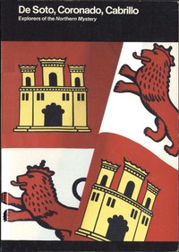 Cover of De Soto, Coronado, Cabrillo: Explorers of the Northern Mystery