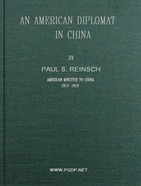 Cover of An American Diplomat in China