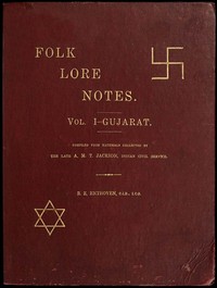 Cover of Folk Lore Notes. Vol. I—Gujarat