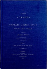 Cover of The Three Voyages of Captain Cook Round the World. Vol. I. Being the First of the First Voyage.