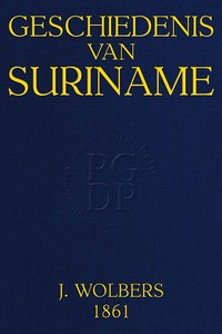 Cover of Geschiedenis van Suriname