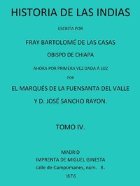 Historia de las Indias (vol. 4 de 5)