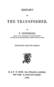 Cover of History of the Transformer