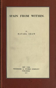 Cover of Spain from Within