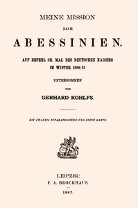 Cover of Meine Mission nach Abessinien