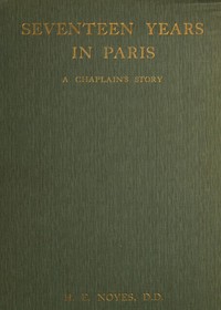 Cover of Seventeen Years in Paris: A Chaplain's Story