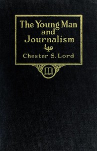 Cover of The Young Man and Journalism