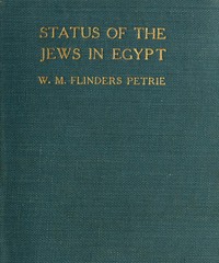 The Status of the Jews in Egypt