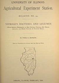 Cover of Nitrogen Bacteria and Legumes