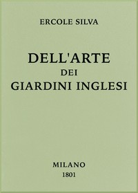 Cover of Dell'arte dei giardini inglesi