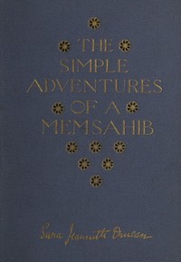 Cover of The Simple Adventures of a Memsahib