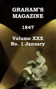 Cover of Graham's Magazine, Vol. XXX, No. 1, January 1847