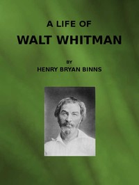 Cover of A Life of Walt Whitman
