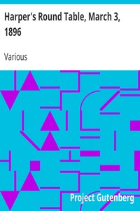 Cover of Harper's Round Table, March 3, 1896