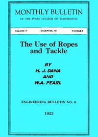 Cover of The Use of Ropes and Tackle