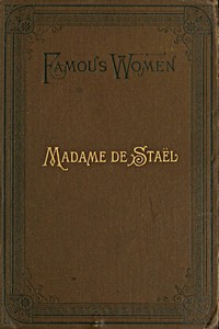Cover of Madame de Staël
