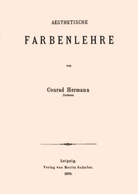 Cover of Aesthetische Farbenlehre