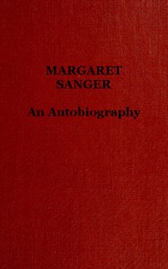 Cover of Margaret Sanger: an autobiography.