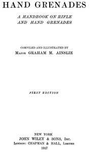 Cover of Hand Grenades: A handbook on rifle and hand grenades