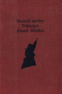 Cover of Auswahl aus den Dichtungen Eduard Mörikes