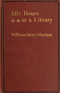 Cover of Idle Hours in a Library