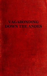 Cover of Vagabonding down the Andes