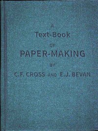 Cover of A Text-book of Paper-making