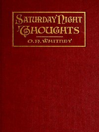 Cover of Saturday Night Thoughts