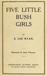 Cover of Five Little Bush Girls