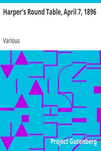 Cover of Harper's Round Table, April 7, 1896