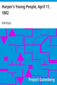Cover of Harper's Young People, April 11, 1882