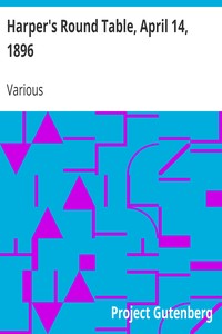 Cover of Harper's Round Table, April 14, 1896