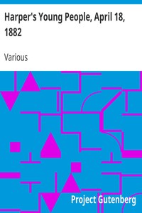 Cover of Harper's Young People, April 18, 1882