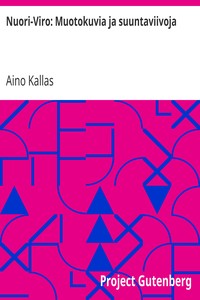 Cover of Nuori-Viro: Muotokuvia ja suuntaviivoja