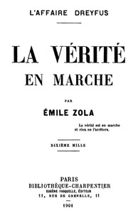 Cover of La vérité en marche: L'affaire Dreyfus