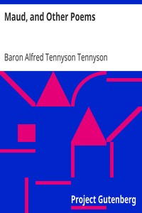 Cover of Maud, and Other Poems