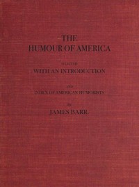 Cover of The Humour of America
