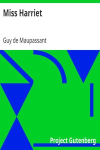 Cover of Miss Harriet