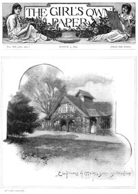 Cover of The Girl's Own Paper, Vol. XX. No. 1001, March 4, 1899