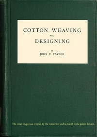 Cover of Cotton Weaving and Designing