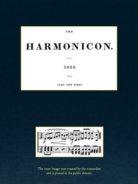 Cover of The Harmonicon. Part the First