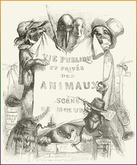 Cover of Vie privée et publique des animaux