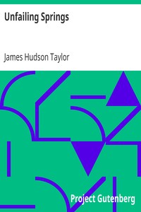 Cover of Unfailing Springs