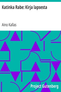 Katinka Rabe: Kirja lapsesta