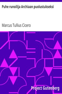 Puhe runoilija Archiaan puolustukseksi