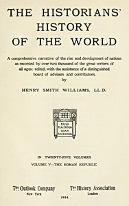 Cover of The historians' history of the world in twenty-five volumes, volume 05