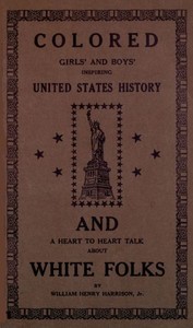 Cover of Colored girls and boys' inspiring United States history