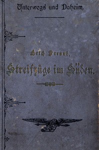 Cover of Streifzüge im Süden: Reiseskizzen aus Italien und Tunis