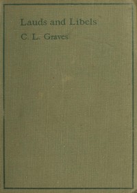 Cover of Lauds and libels